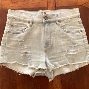 Garage Retro High Waist Denim Shorts